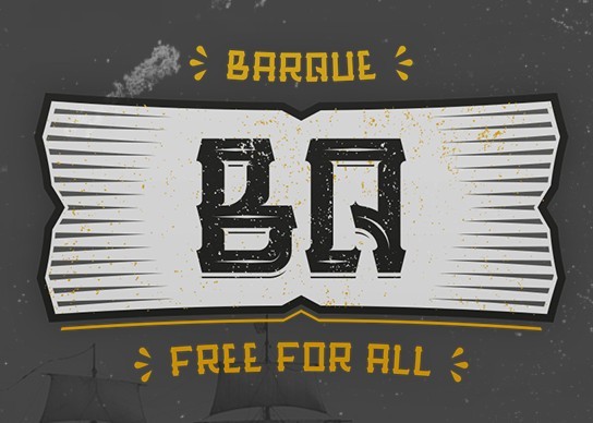 Barque Free Typeface